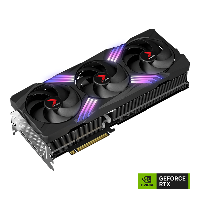 PNY GeForce RTX 4080 16GB XLR8 Gaming VERTO EPIC-X RGB Triple Fan Graphics Card DLSS 3