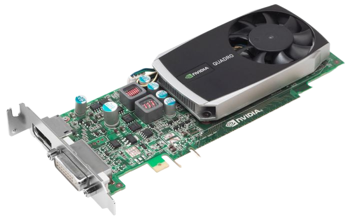 IBM Lenovo NVIDIA Quadro 600 1GB 128-Bit DDR3 PCI-E Video Graphics Card 03T8009 / Low Profile Bracket