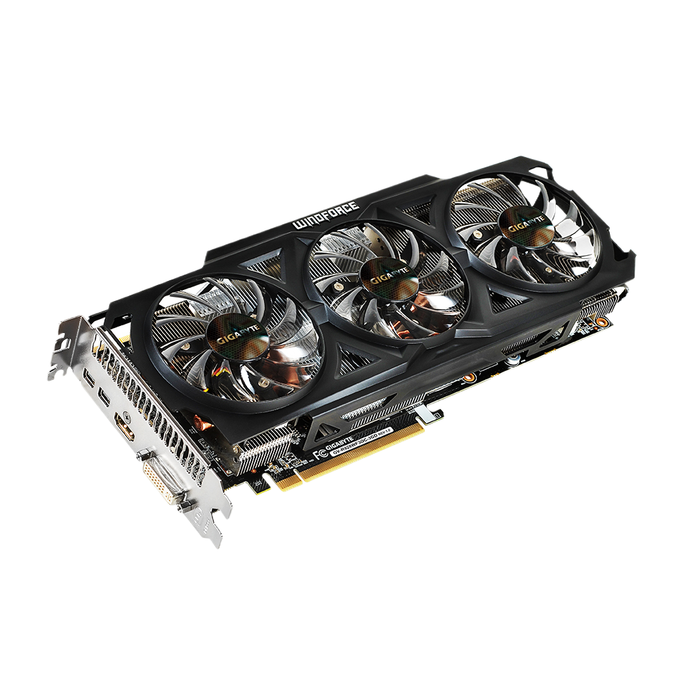 GIGABYTE Radeon R9 280 DirectX 11.2 GV-R928WF3OC-3GD 3GB 384-Bit GDDR5 PCI Express 3.0 HDCP Ready ATX Video Card