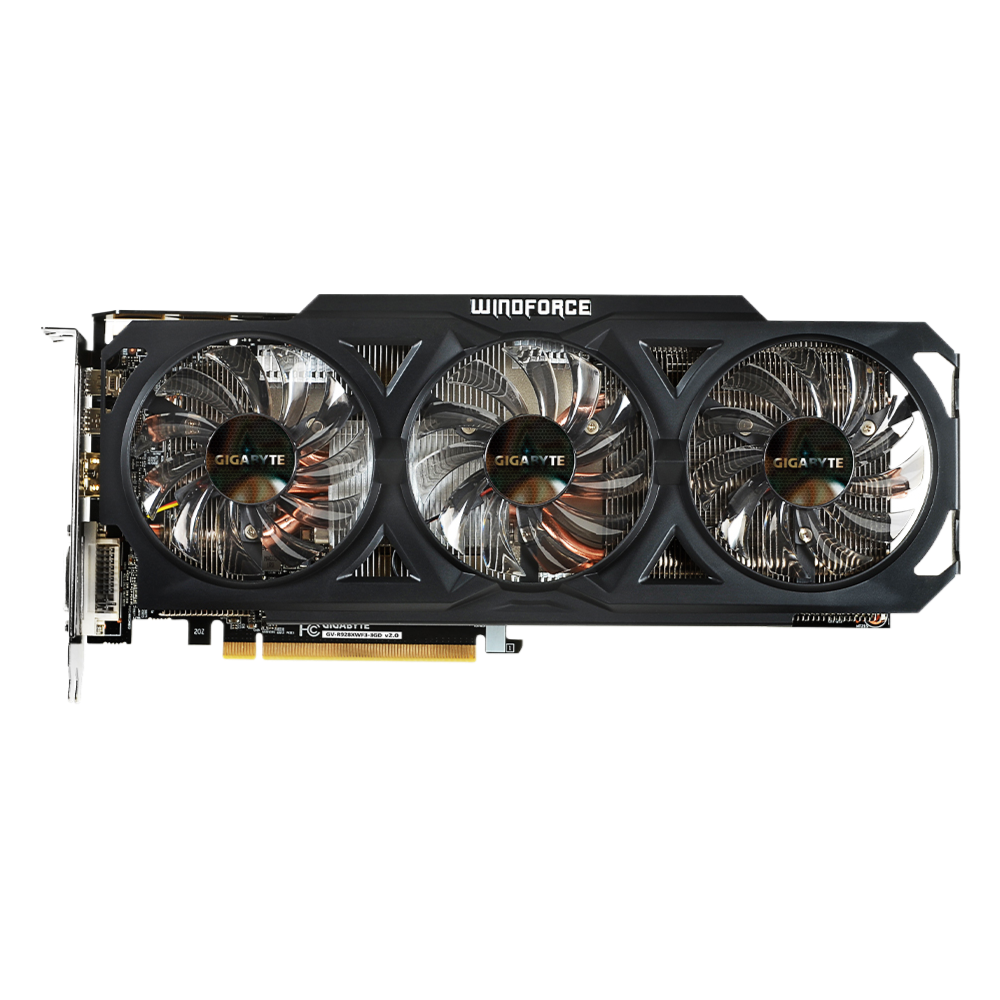 GIGABYTE Radeon R9 280 DirectX 11.2 GV-R928WF3OC-3GD 3GB 384-Bit GDDR5 PCI Express 3.0 HDCP Ready ATX Video Card