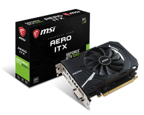 MSI GeForce GTX 1050 Ti AERO ITX 4G OC PCI Express 3.0 x16 Graphics Card