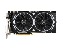 MSI GeForce GTX 1070 ARMOR 8G OC GDDR5 PCI Express 3.0 x16 SLI Support ATX Video Graphics Card