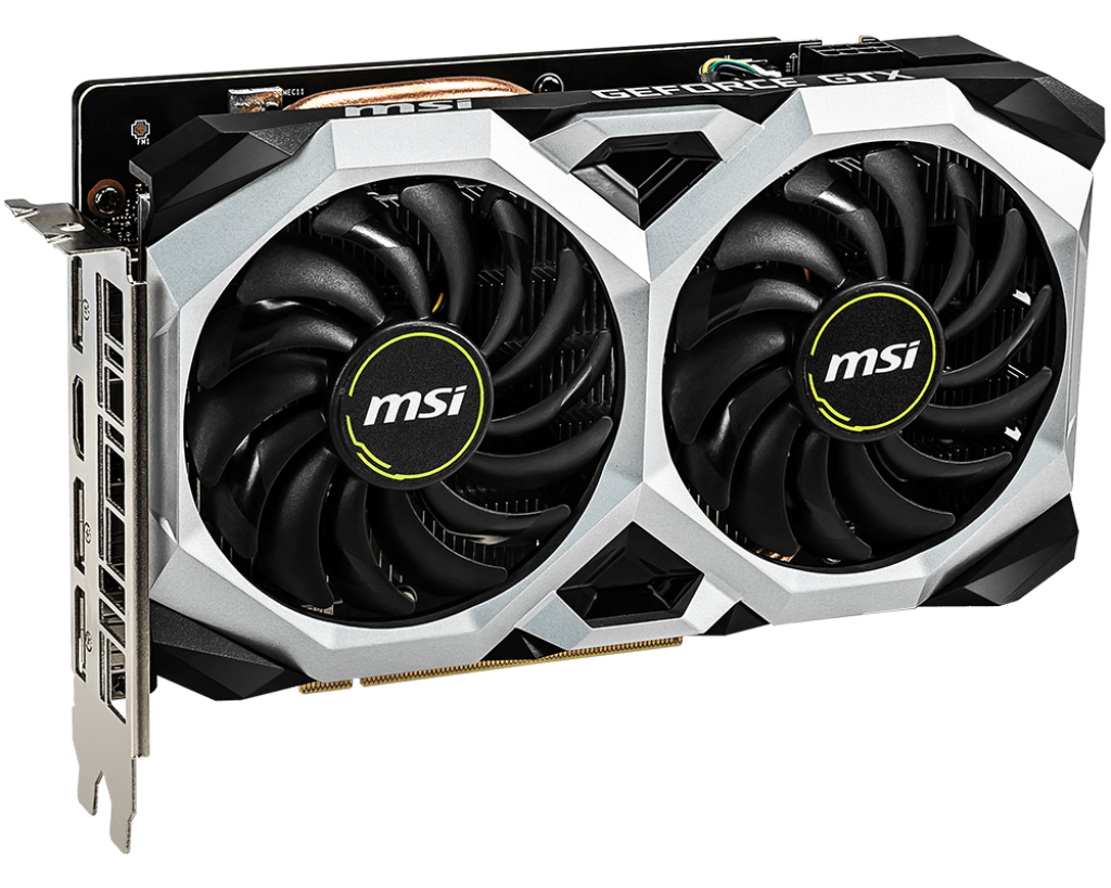 MSI GeForce GTX 1660 Ti VENTUS XS 6GB OC GDDR6 PCI Express 3.0 x16 Video Graphics Card