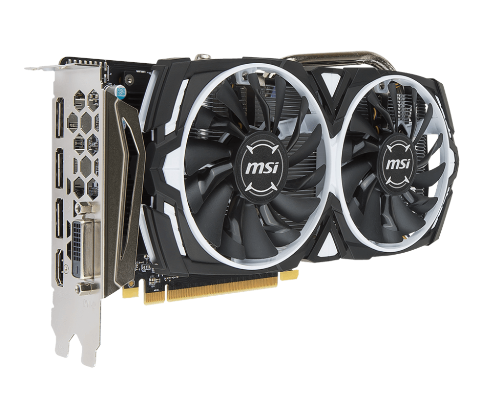 MSI GAMING Radeon RX 470 GDDR5 4GB CrossFire FinFET DirectX 12 Graphics Card (RX 470 ARMOR 4G OC)