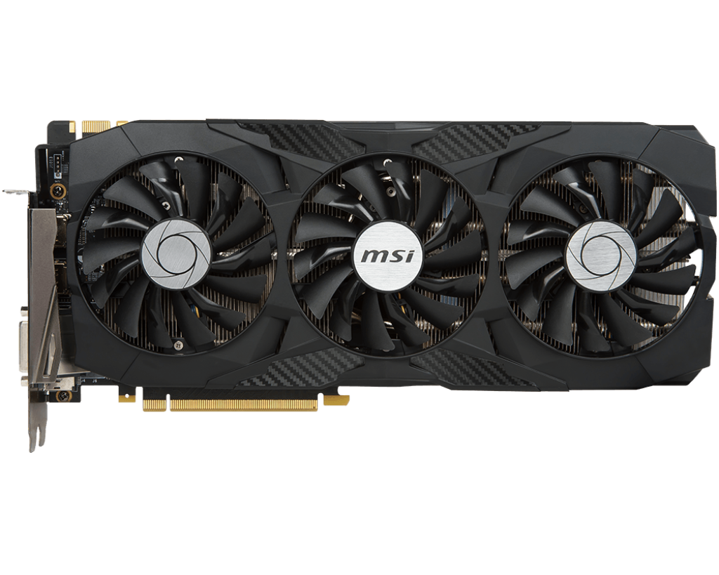 MSI GeForce GTX 1080 DUKE OC 8GB 256-Bit GDDR5X DirectX 12 PCI Express 3.0 x16 HDCP Ready SLI Support Video Card