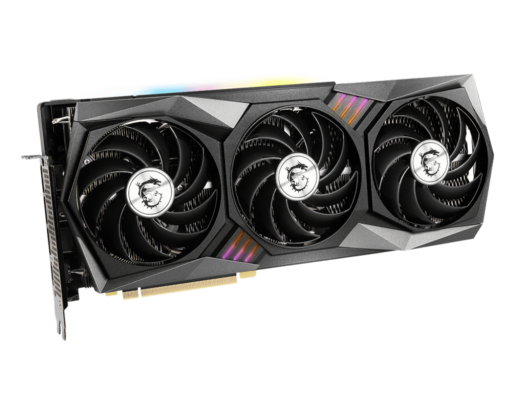 MSI GeForce RTX 3060 Ti GAMING Z TRIO 8G (LHR) 8GB 256-bit GDDR6 PCI Express 4.0,1×HDMI Interface 3×DisplayPort Interface Video Card