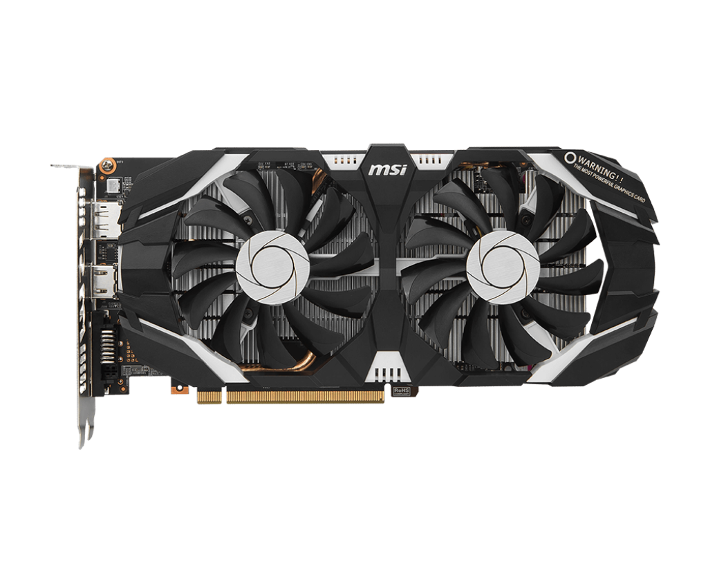 MSI GeForce GTX 1060 6GB GDDR5 PCI Express 3.0 x16 ATX Video Graphics Card GTX 1060 6GT OCV1
