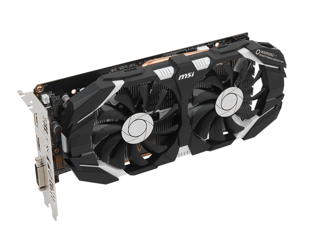 MSI GeForce GTX 1060 6GB GDDR5 PCI Express 3.0 x16 ATX Video Graphics Card GTX 1060 6GT OCV1