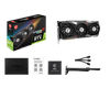 MSI Gaming GeForce RTX 3090 Ti Gaming X Trio OC 24GB GDRR6X 384-Bit Tri-Frozr Ampere Architecture 1x HDMI 2.1 3x DisplayPort 1.4a w/ MT HDMI Cable Graphics Card