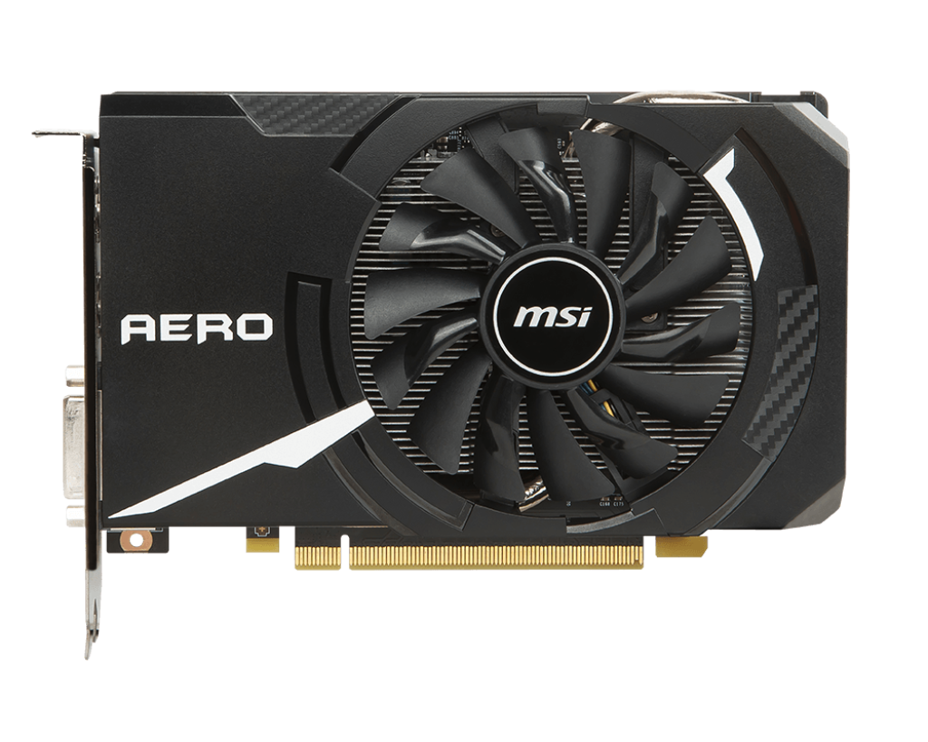 MSI GeForce GTX 1060 AERO ITX 6G OC GDDR5 PCI Express 3.0 x16 6GB Video Card