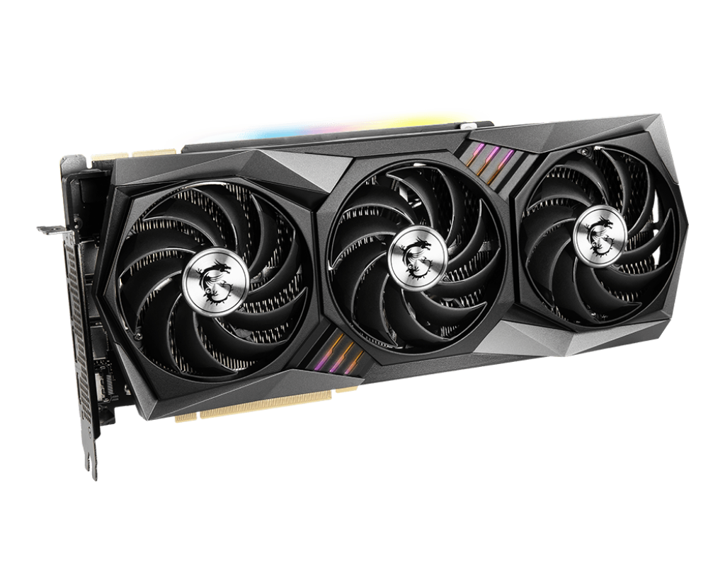 MSI GeForce RTX 3090 Ti 24GB GDDR6X PCI Express 4.0 SLI Support ATX Video Card RTX 3090 TI BLACK TRIO 24G