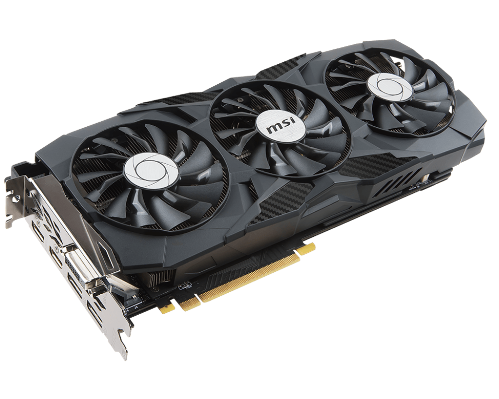 MSI GeForce GTX 1080 DUKE 8GB GDDR5X PCI Express 3.0 x16 SLI Support Video Graphics Card