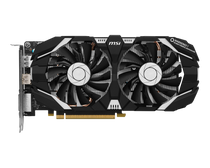 MSI GeForce GTX 1060 6GT V1 6GB GDDR5 PCI Express 3.0 x16 ATX Video Card
