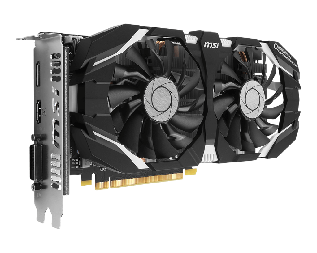 MSI GeForce GTX 1060 6GT V1 6GB GDDR5 PCI Express 3.0 x16 ATX Video Card