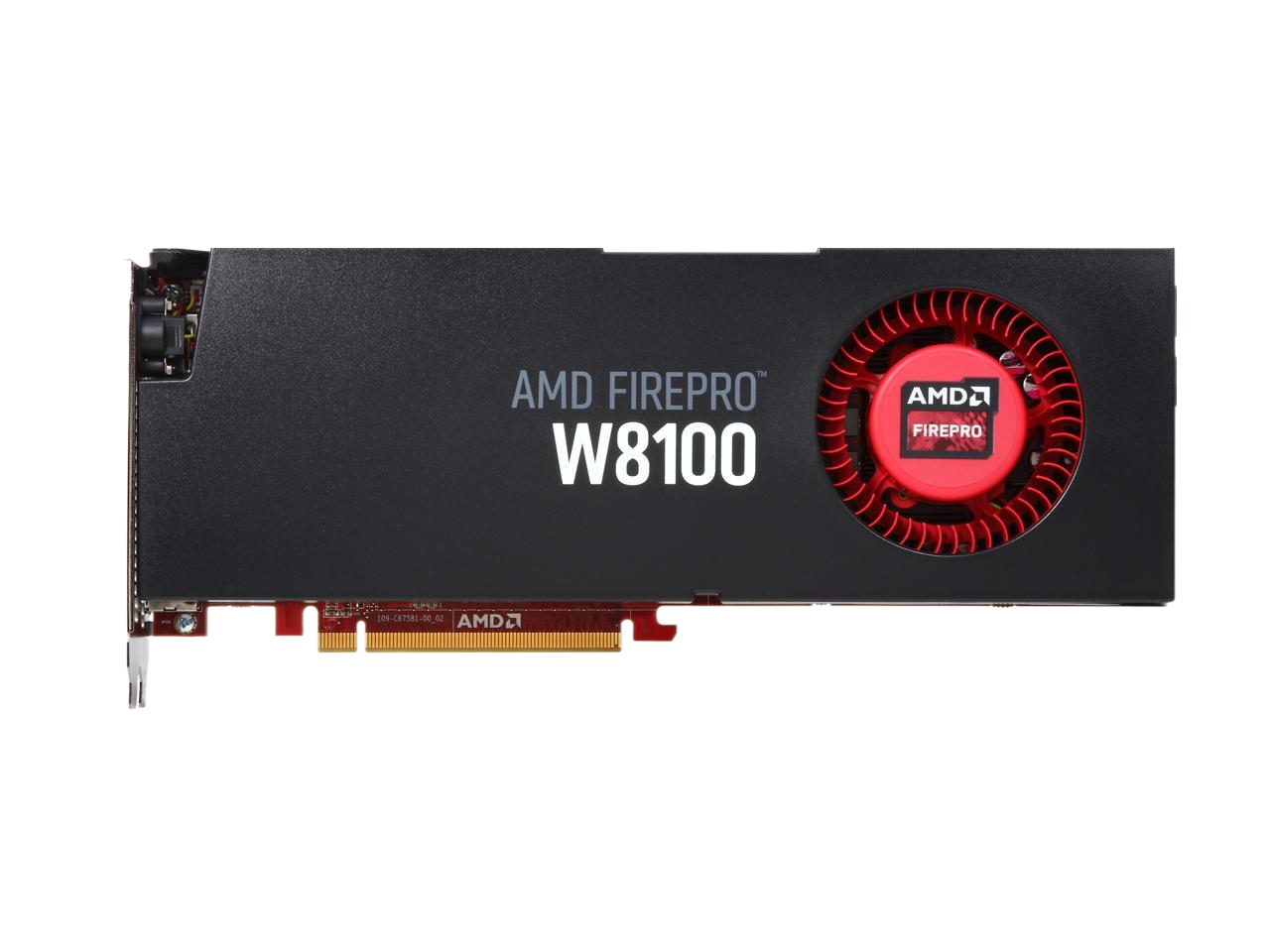 AMD FirePro W8100 8GB 512-bit GDDR5 PCI Express 3.0 x16 CrossFire Supported Workstation Video Card 100-505976