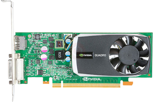 HP NVIDIA Quadro 600 1GB DDR3 PCIe x16 DVI DisplayPort Video Card HP 612951-001 WS093AT