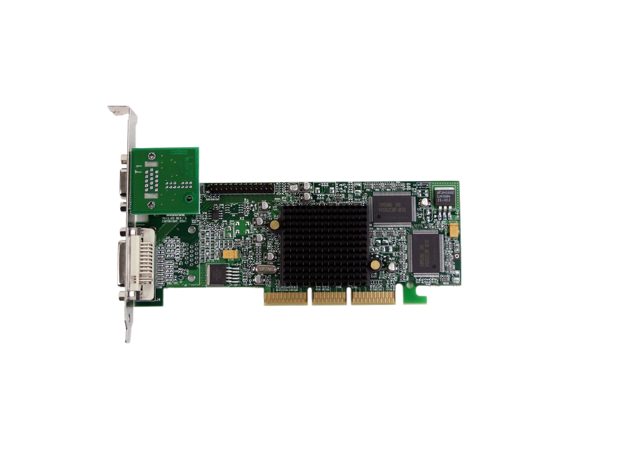 Matrox G550 G55+MDHA32DR 32MB 64-bit DDR AGP 4X/8X Workstation Video Card