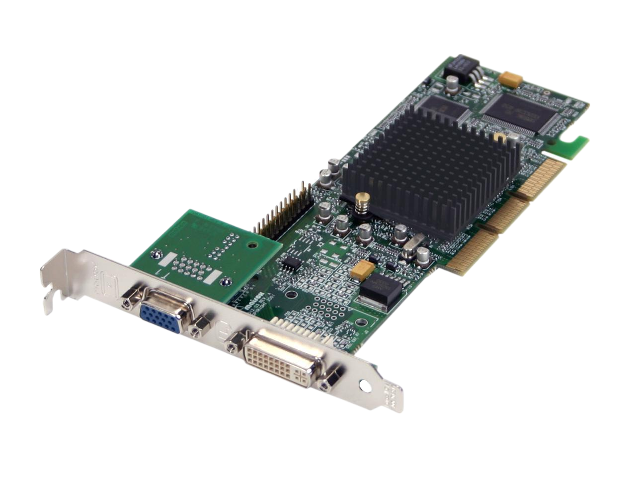 Matrox G550 G55+MDHA32DR 32MB 64-bit DDR AGP 4X/8X Workstation Video Card