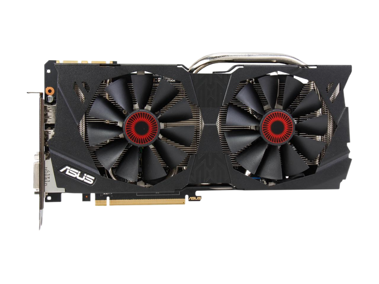 ASUS GeForce GTX 970 4GB GDDR5 PCI Express 3.0 SLI Support G-SYNC Support Video Card STRIX-GTX970-DC2OC-4GD5