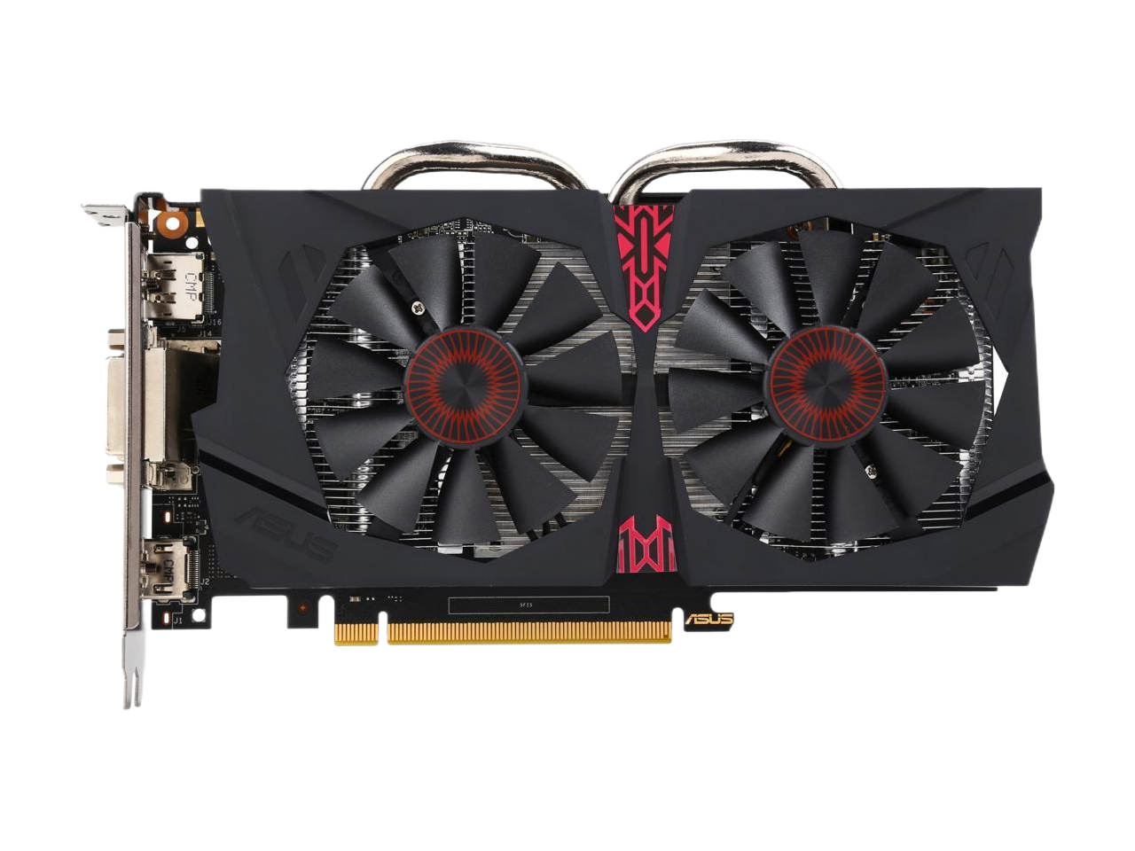 ASUS GeForce GTX 950 2GB GDDR5 PCI Express 3.0 SLI Support Video Card STRIX-GTX950-DC2OC-2GD5-GAMING