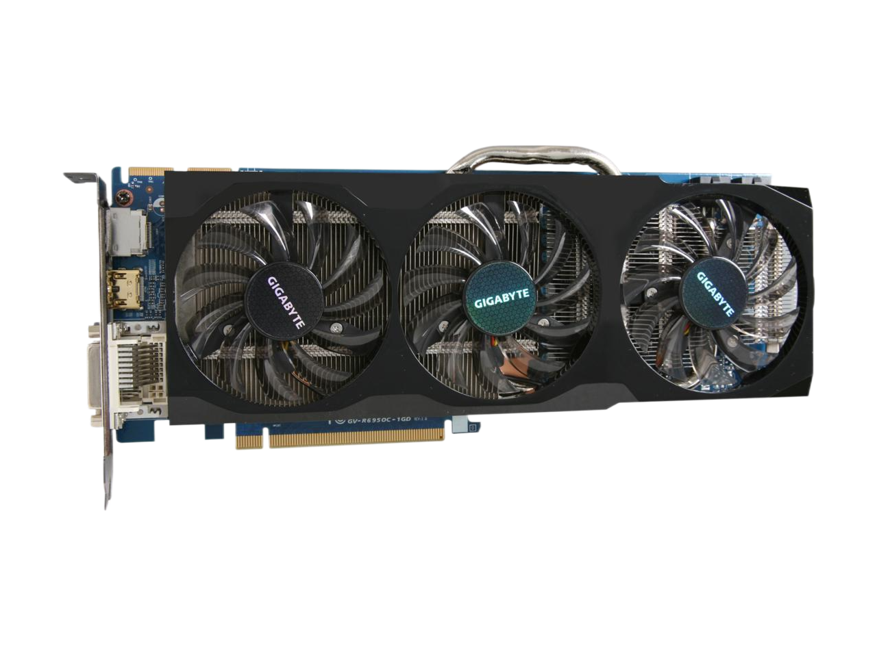 GIGABYTE Radeon HD 6950 1GB GDDR5 PCI Express 2.1 x16 CrossFireX Support Video Card GV-R695OC-1GD
