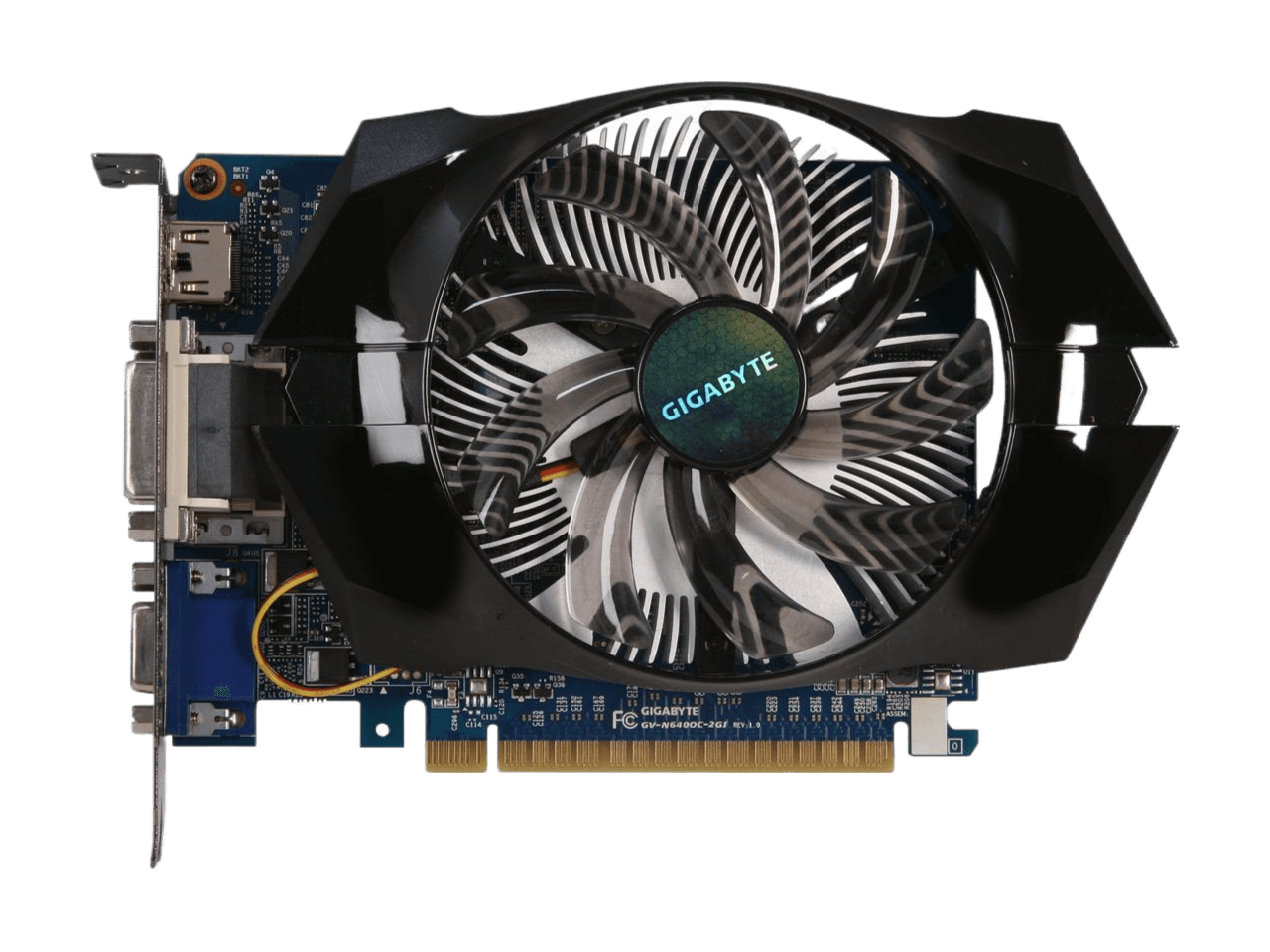 GIGABYTE GeForce GT 640 2GB DDR3 PCI Express 3.0 x16 Video Card GV-N640OC-2GI