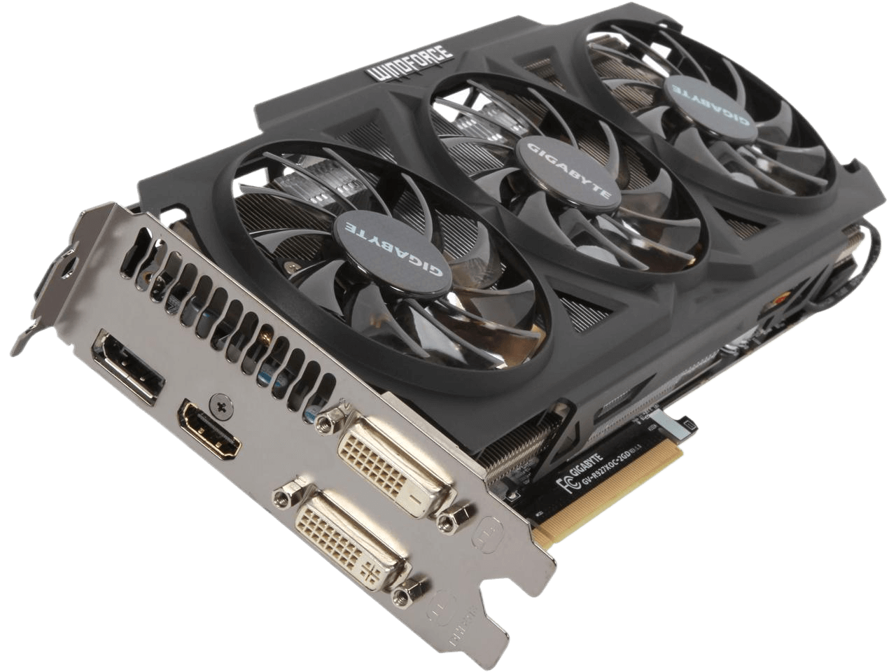 GIGABYTE Radeon R9 270X 2GB GDDR5 PCI Express 3.0 CrossFireX Support Video Card GV-R927XOC-2GD