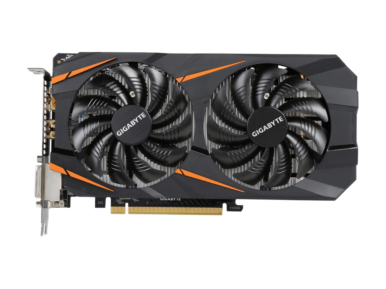 GIGABYTE GeForce GTX 1060 6GB GDDR5 PCI Express 3.0 x16 ATX Video Card GV-N1060WF2OC-6GD