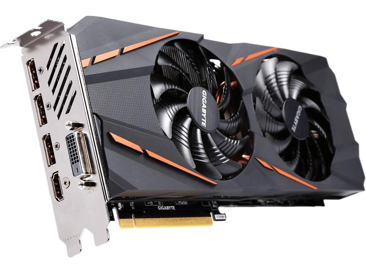 GIGABYTE GeForce GTX 1060 6GB GDDR5 PCI Express 3.0 x16 ATX Video Card GV-N1060G1 GAMING-6GD REV 2.0