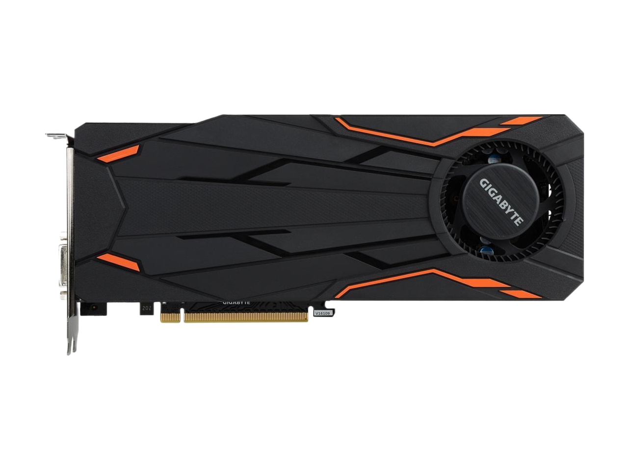 GIGABYTE GeForce GTX 1080 8GB GDDR5X PCI Express 3.0 x16 SLI Support ATX Turbo OC Video Card GV-N1080TTOC-8GD