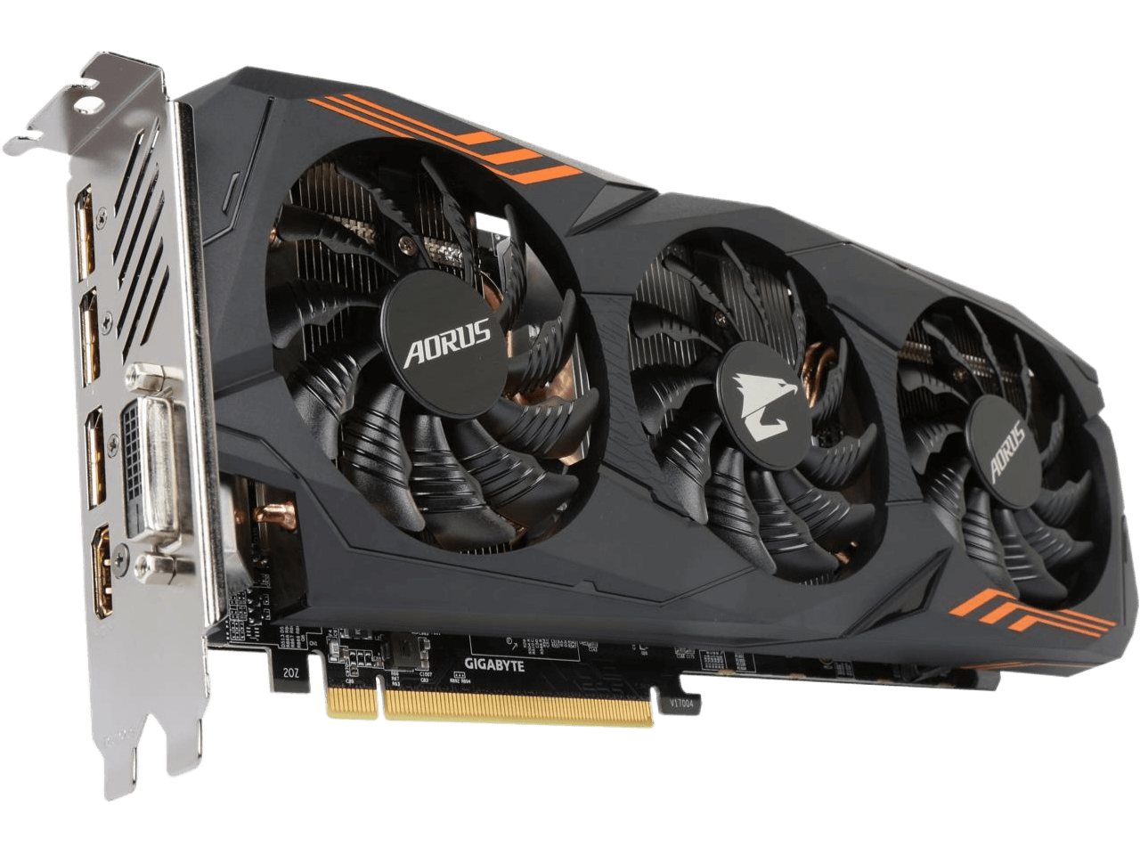 GIGABYTE GeForce GTX 1070 8GB GDDR5 PCI Express 3.0 x16 SLI Support ATX Video Card GV-N1070G1 GAMING-8GD R2