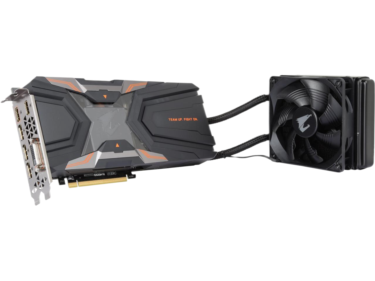 GIGABYTE GeForce GTX 1080 Ti AORUS Xtreme Waterforce 11GB 352-Bit GDDR5X Video Card GV-N108TAORUSXW-11GD