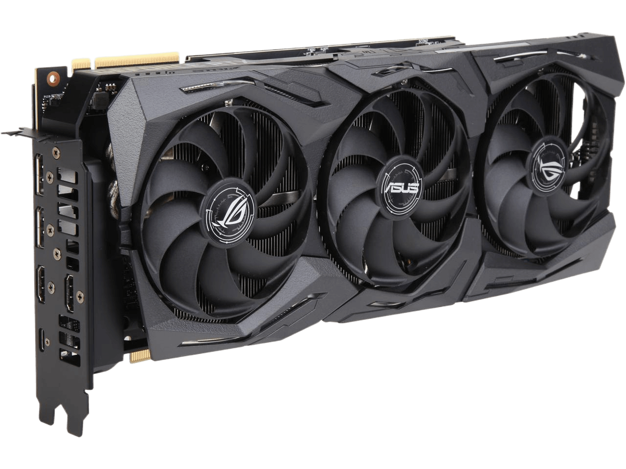 ASUS ROG GeForce RTX 2080 Ti 11GB GDDR6 PCI Express 3.0 CrossFireX Support SLI Support Video Card ROG-STRIX-RTX2080TI-O11G-GAMING