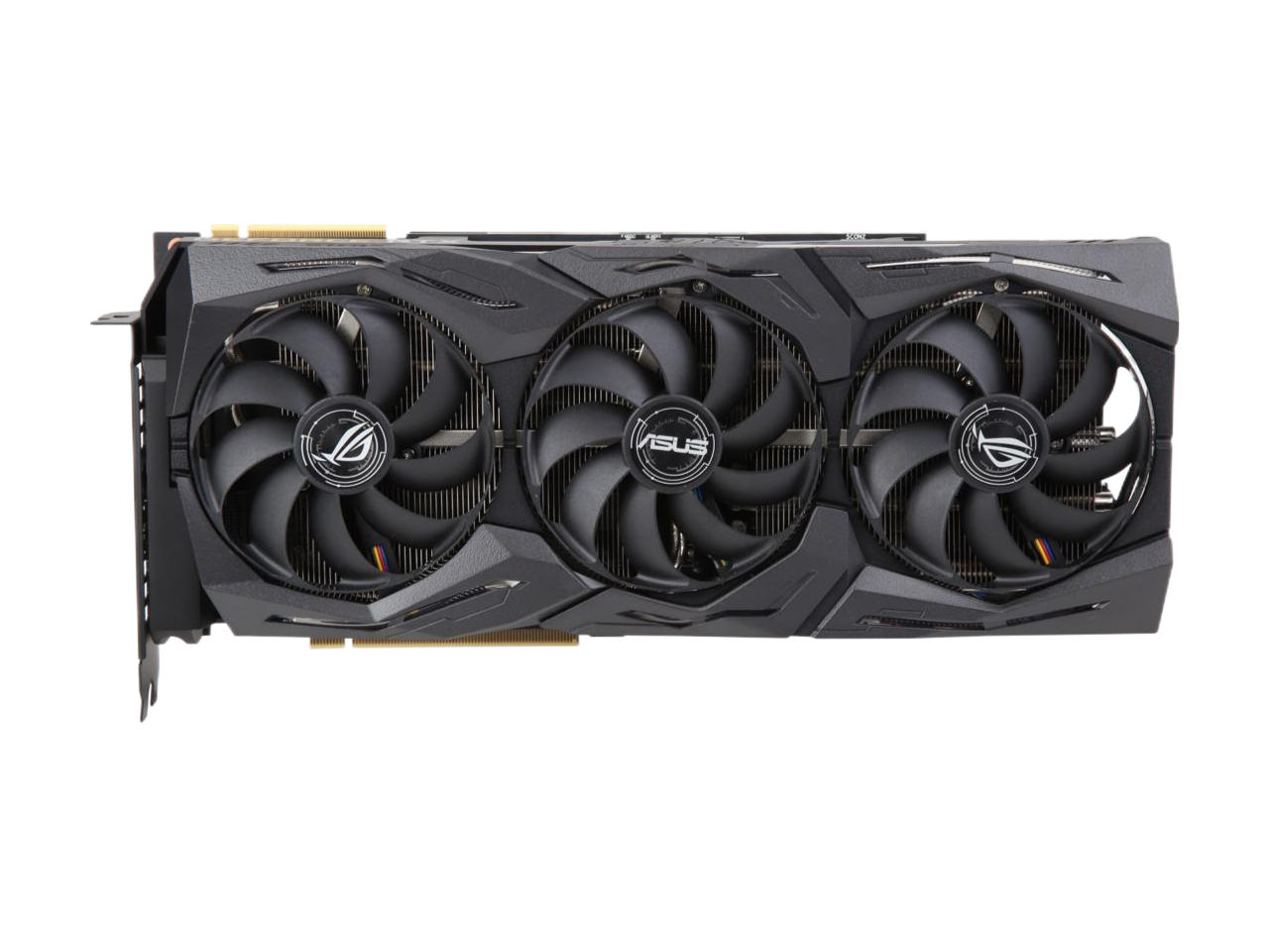 ASUS ROG GeForce RTX 2080 Ti 11GB GDDR6 PCI Express 3.0 CrossFireX Support SLI Support Video Card ROG-STRIX-RTX2080TI-O11G-GAMING