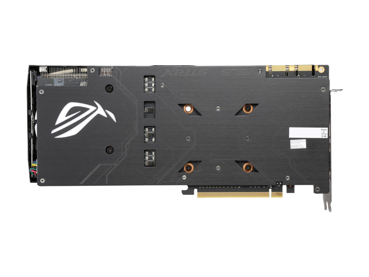 ASUS GeForce GTX 1070 8GB GDDR5 PCI Express 3.0 Video Card STRIX-GTX1070-8G-GAMING