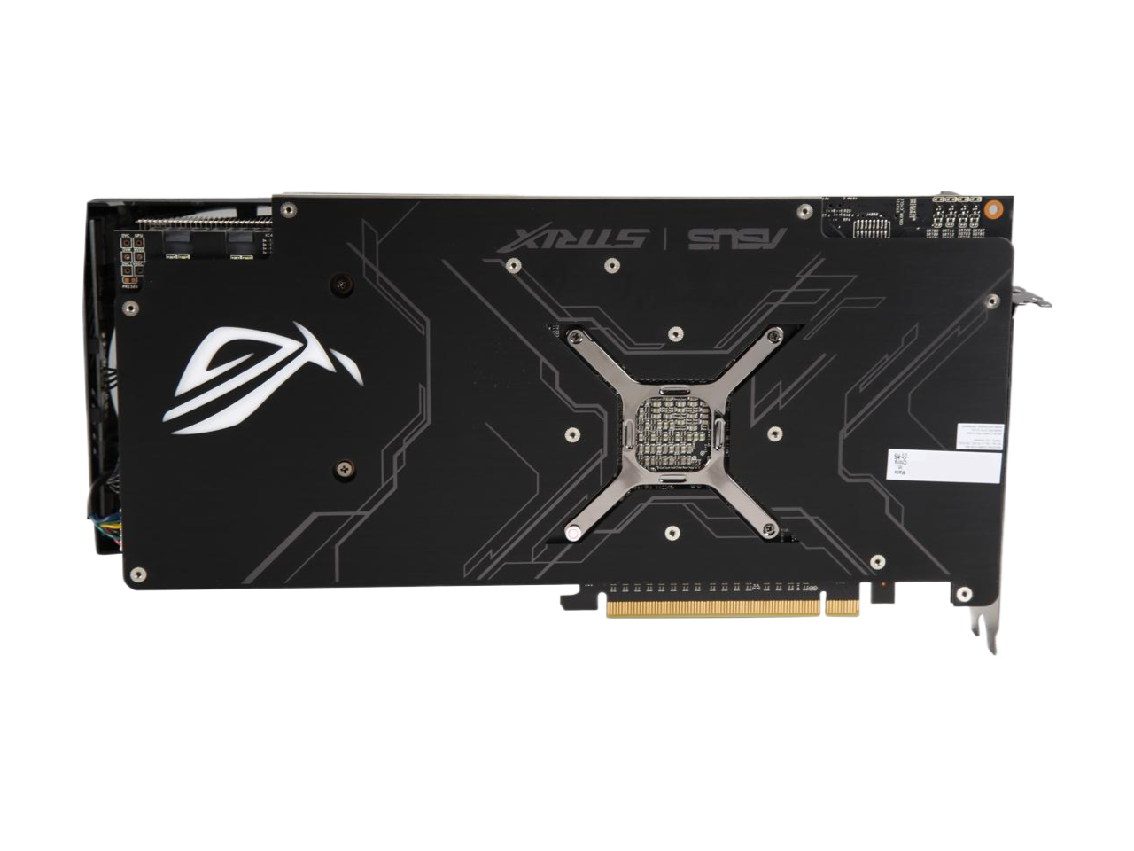 ASUS Strix Radeon RX 480 8GB GDDR5 PCI Express 3.0 Dual Slot Space Required 256 bit Bus Width Fan Cooler OpenGL 4.5 2 x DisplayPort Graphics Card STRIX-RX480-8G-GAMING