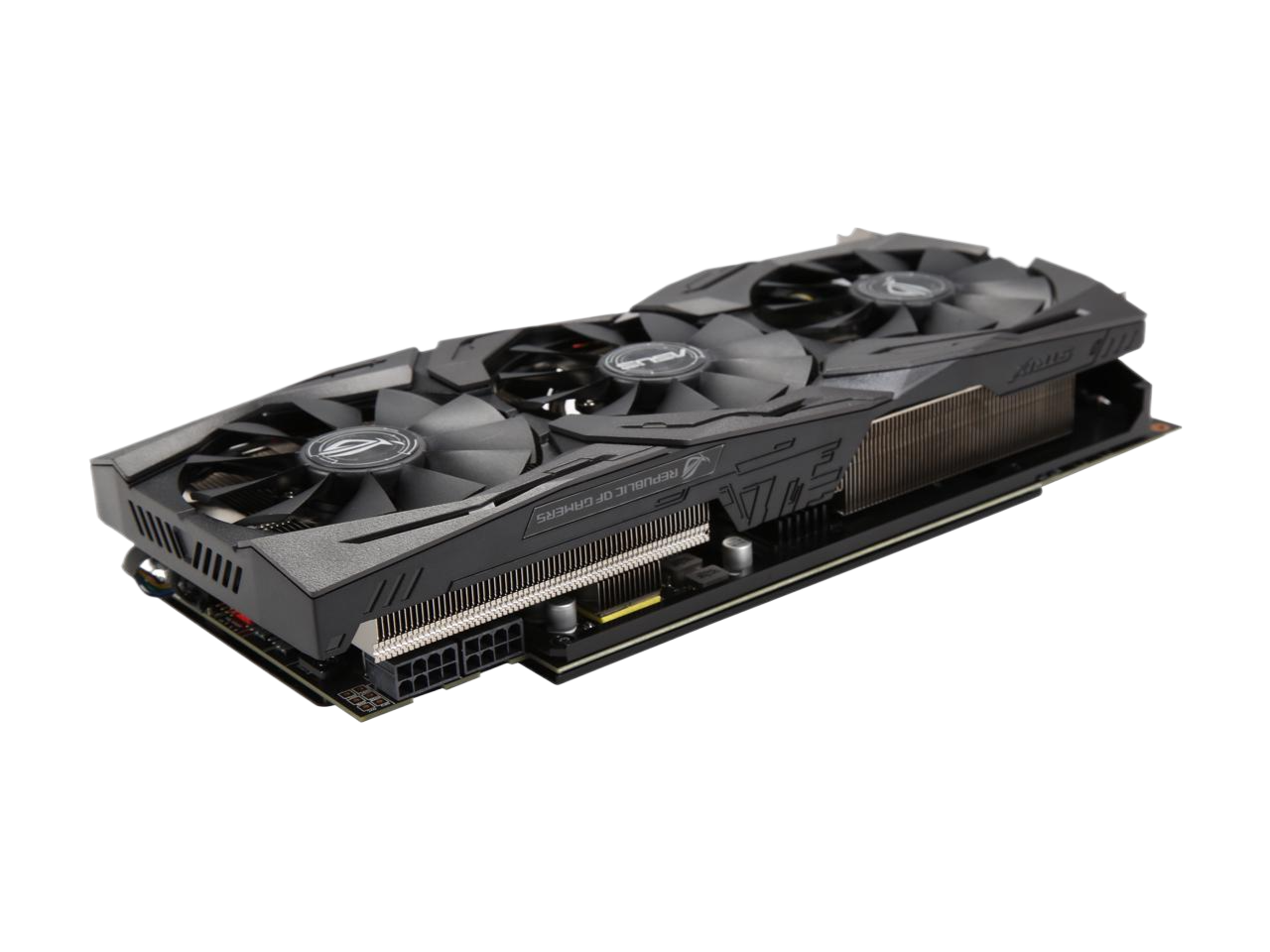 ASUS Strix Radeon RX 480 8GB GDDR5 PCI Express 3.0 Dual Slot Space Required 256 bit Bus Width Fan Cooler OpenGL 4.5 2 x DisplayPort Graphics Card STRIX-RX480-8G-GAMING