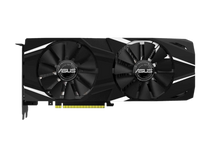 ASUS GeForce RTX 2080 Overclocked 8G GDDR6 Dual-Fan Edition VR Ready HDMI DP 1.4 USB Type-C Graphics Card DUAL-RTX2080-O8G