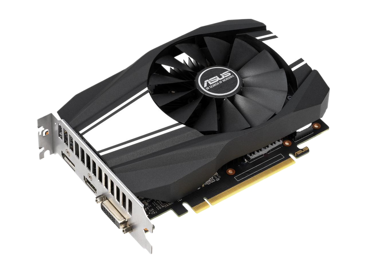 ASUS GeForce GTX 1660 Overclocked 6GB Phoenix Fan Edition HDMI DP DVI Graphics Card PH-GTX1660-O6G