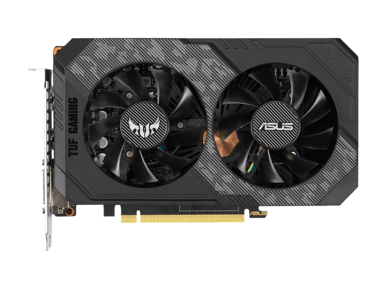 ASUS TUF Gaming GeForce GTX 1660 Overclocked 6GB Dual-fan Edition HDMI DP DVI Gaming Graphics Card TUF-GTX1660-O6G-GAMING