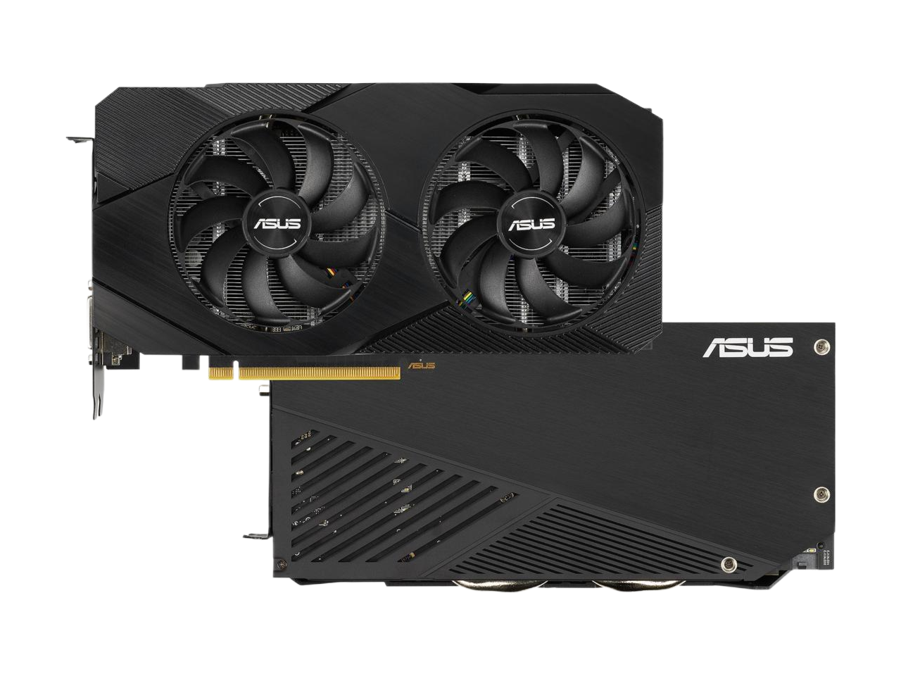 ASUS GeForce GTX 1660 Super Overclocked 6GB Dual-fan EVO Edition VR Ready HDMI DisplayPort DVI Graphics Card DUAL-GTX1660S-O6G-EVO