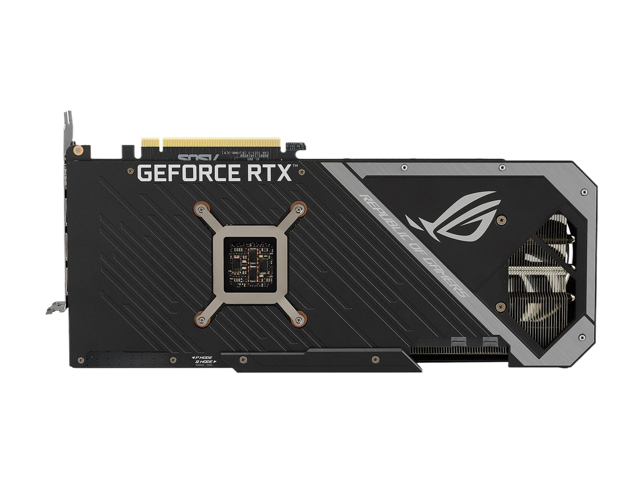 ASUS ROG Strix NVIDIA GeForce RTX 3060 Ti V2 OC Edition Gaming 8GB GDDR6 PCIe 4.0 LHR HDMI 2.1 DisplayPort Graphics Card ROG-STRIX-RTX3060TI-O8G-V2-GAMING