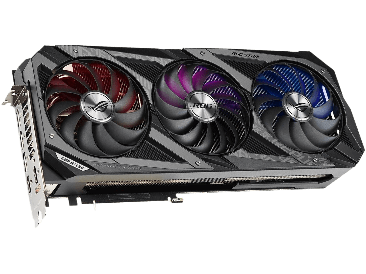 ASUS ROG Strix GeForce RTX 3080 V2 OC Edition 10GB GDDR6X PCI Express 4.0 x16 LHR Video Card ROG-STRIX-RTX3080-O10G-V2-GAMING