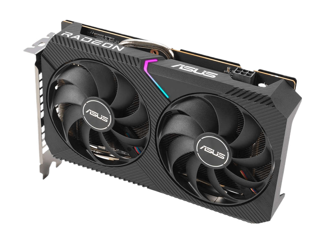 ASUS Dual AMD Radeon RX 6500 XT OC Edition 4GB GDDR6 Gaming Video Graphics Card DUAL-RX6500XT-O4G