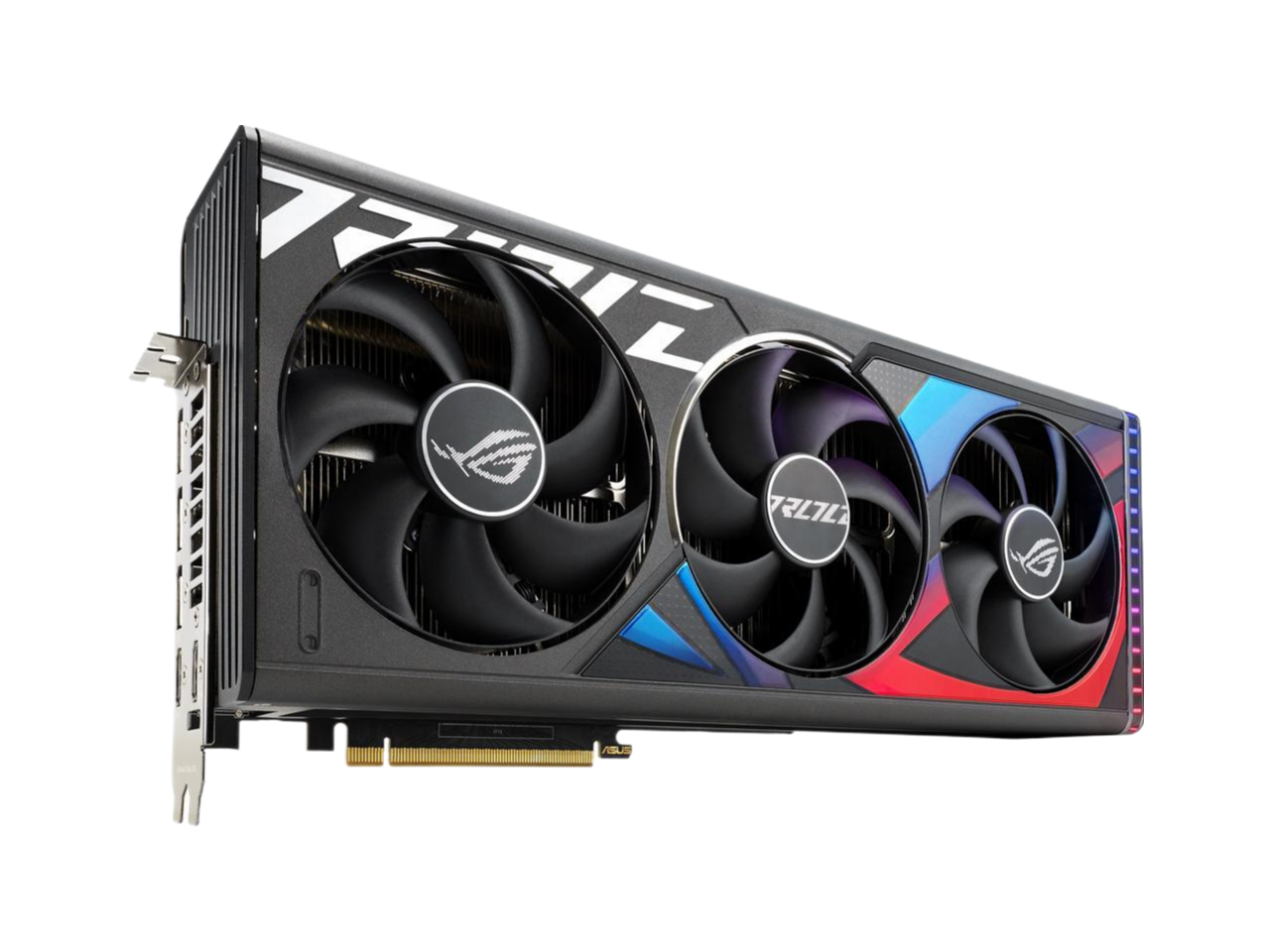 ASUS ROG Strix GeForce RTX 4080 OC Edition Gaming 16GB GDDR6X PCIe 4.0 HDMI 2.1a DisplayPort 1.4a Graphics Card ROG-STRIX-RTX4080-O16G-GAMING