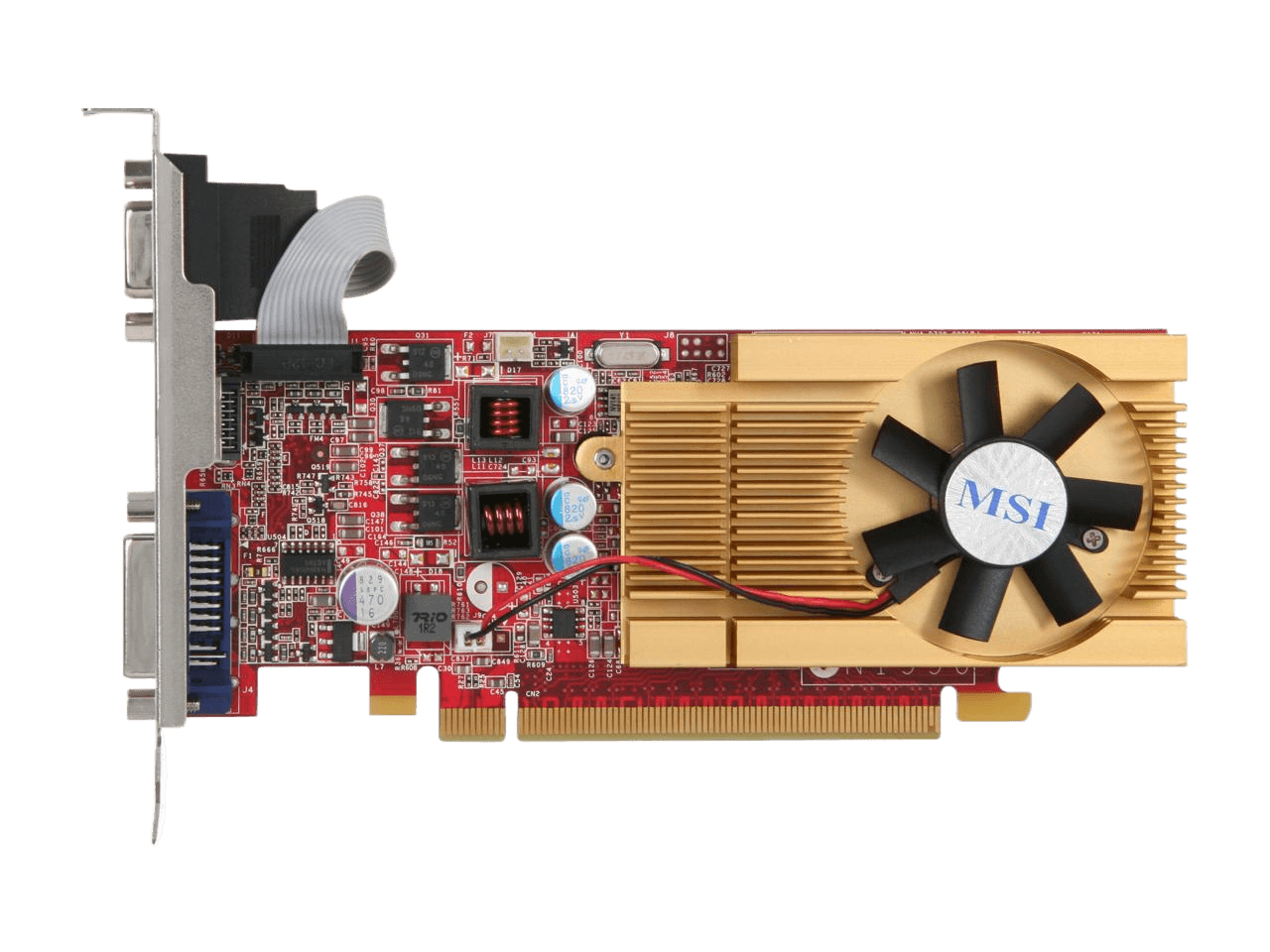 MSI GeForce 9400 GT 512MB GDDR2 PCI Express 2.0 x16 Low Profile