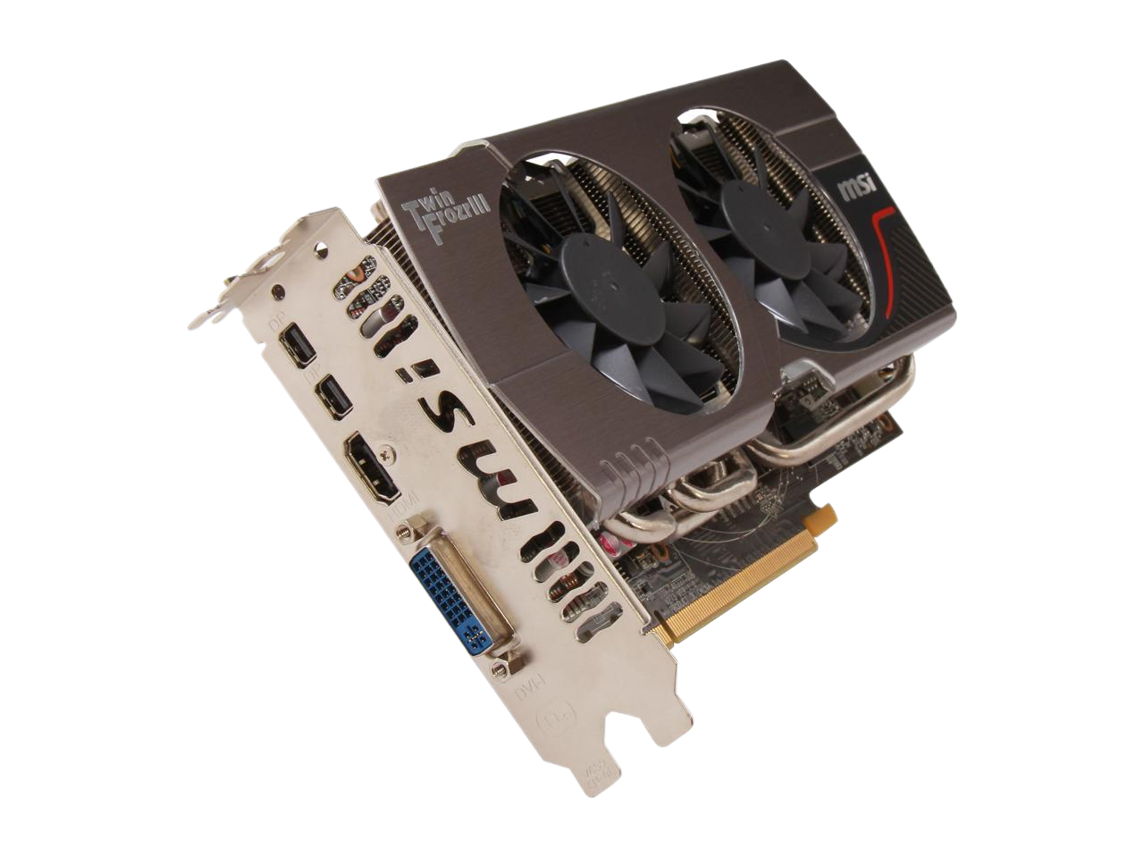 MSI Radeon HD 7850 2GB GDDR5 PCI Express 3.0 x16 CrossFireX Support Video Card R7850 Twin Frozr 2GD5