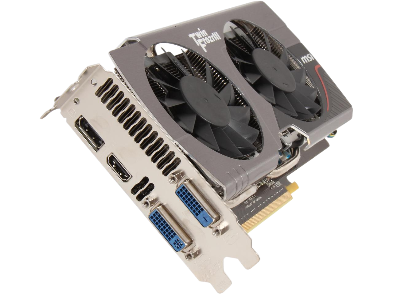 MSI GeForce GTX 650 Ti BOOST 2GB GDDR5 PCI Express 3.0 SLI Support Video Card N650TI TF 2GD5/OC BE