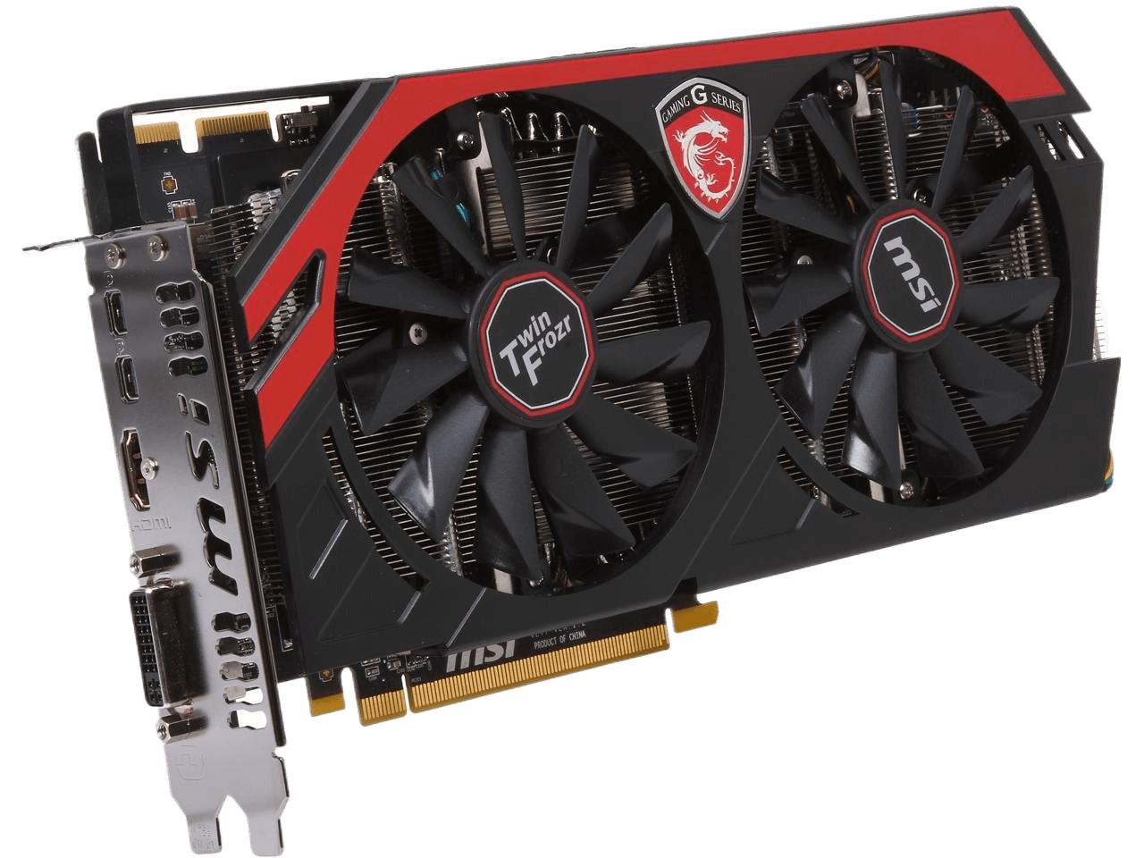 MSI R9 280 GAMING 3G 384-Bit GDDR5 PCI Express 3.0 x16 HDCP Ready CrossFireX Support Video Card