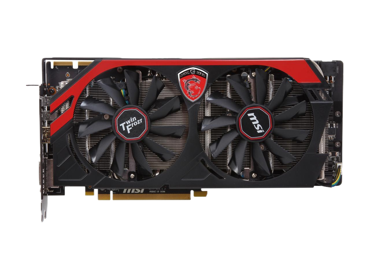 MSI R9 280 GAMING 3G 384-Bit GDDR5 PCI Express 3.0 x16 HDCP Ready CrossFireX Support Video Card